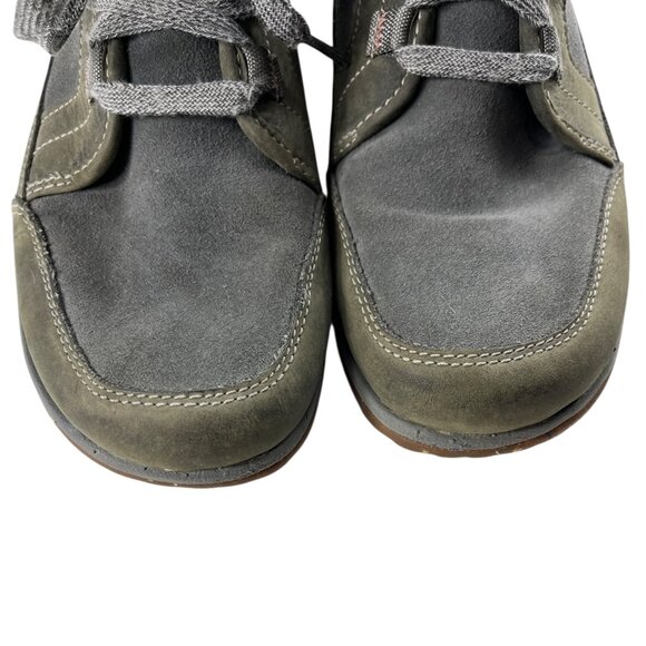 Chaco Women's Gray Barbary Waterproof Leather Upper Ankle Bootie Lug Sole Size 8 - Picture 7 of 16